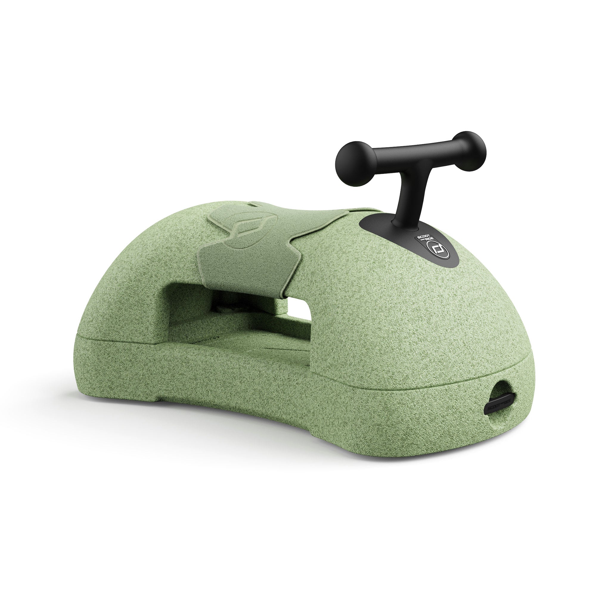 Scoot & Ride My First 3 in 1 Baby Walker, Ride On & Scoot Board w/Storage, Olive - VMInnovations