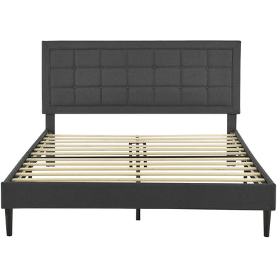 DeCoro Mornington Upholstered 2.0 Platform Queen Size Frame&Headboard(For Parts)