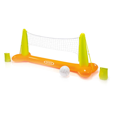Intex 56508EP Inflatable Floating Swimming Pool Toys Volleyball Game, Green - VMInnovations