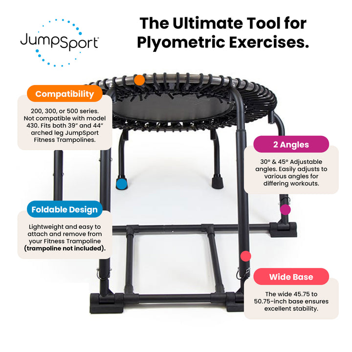 JumpSport PlyoFit PRO Adapter for 39"/44" Fitness Trampolines Home Gym(Open Box)