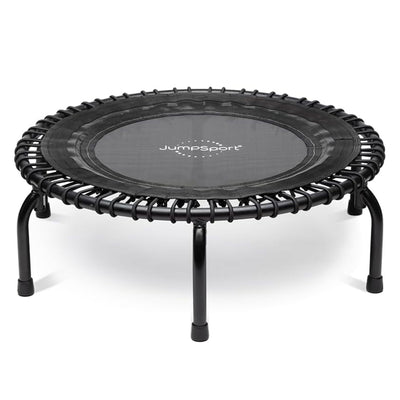 JumpSport 350 Fitness 39" Trampoline Bundled with Wurf Board Anti-Fatigue Mat