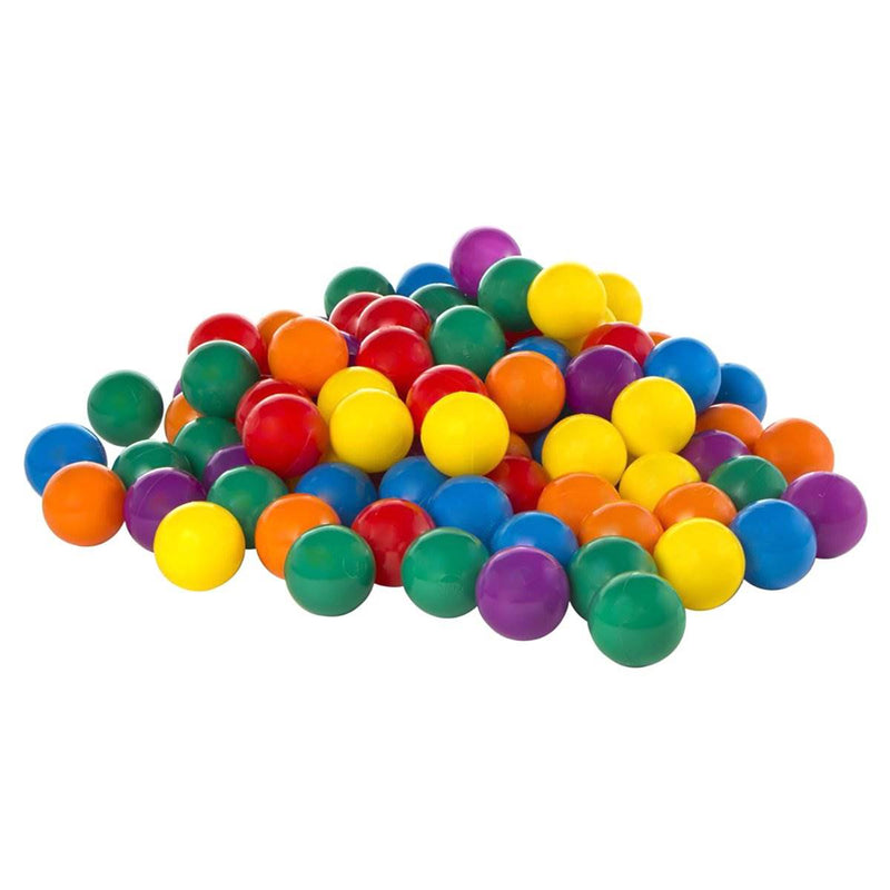 100 Pack Intex Small Plastic Multi-Colored Fun Ballz For A Ball Pit (2 Pack) - VMInnovations