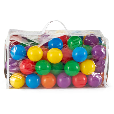 100-Pack Intex Small Plastic Multi-Colored Fun Ballz For A Ball Pit | 49602EP