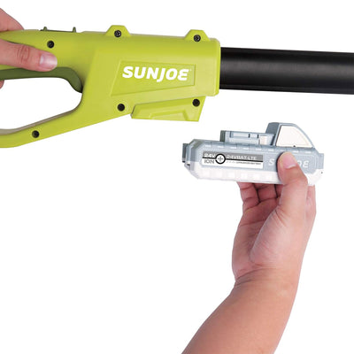 Sun Joe 24 Volt Cordless Pole Chainsaw, Electric Tree Trimmer (Open Box) - VMInnovations