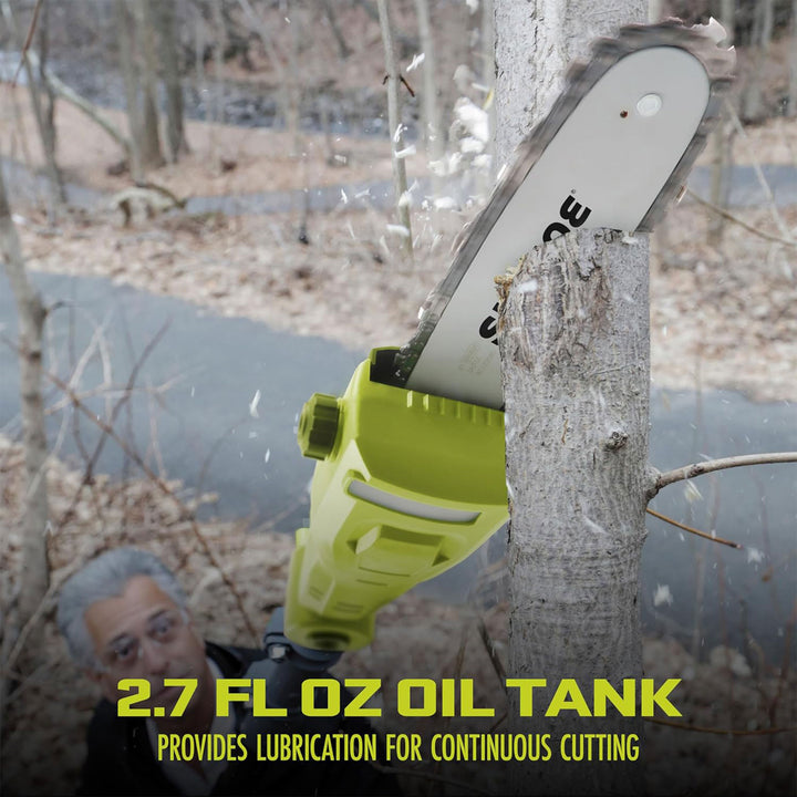 Sun Joe 24V Pole Chainsaw Electric Telescope Tree Trimmer, 24V-PS8-LTE (Used)