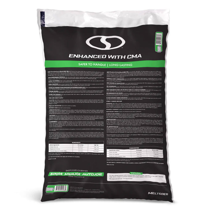 Snow Joe 20Pk Ice Melt Pellets Deicer and Snow Removal for Driveway, 50lb, Green