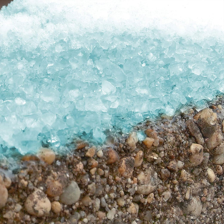 Blue Heat Ice Melt Pellets Deicer and Snow Removal for Driveway, 50 Pounds, BH50