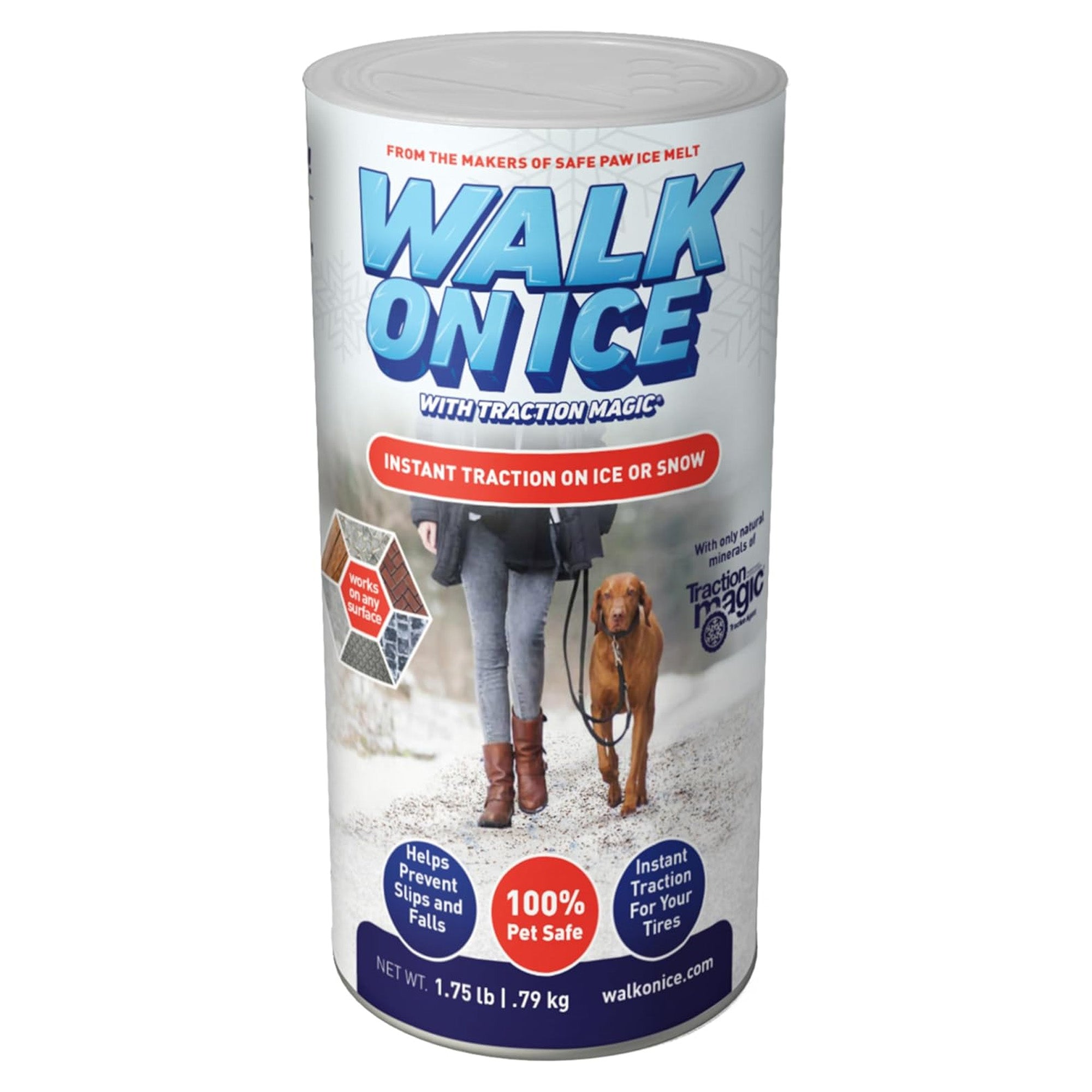 Gaia 12pk Ice Snow Melt to Help Prevent Slips & Falls, 1.75 lbs (Open Box) - VMInnovations