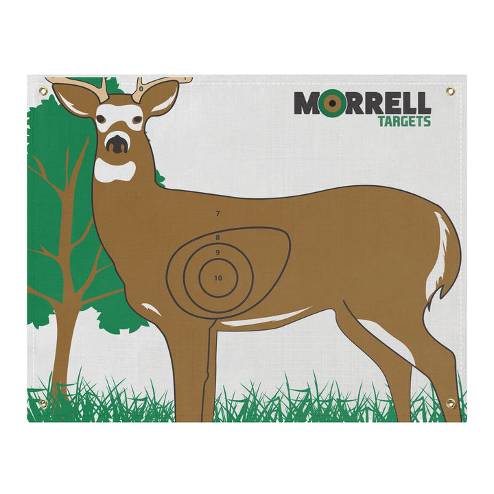 Morrell Targets Whitetail Deer IBO/NASP Archery Shooting Target Face for Hunting