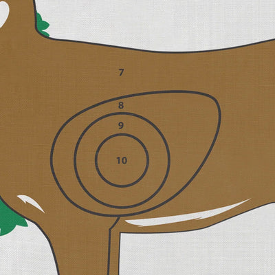 Morrell Targets Whitetail Deer IBO/NASP Archery Shooting Target Face for Hunting - VMInnovations