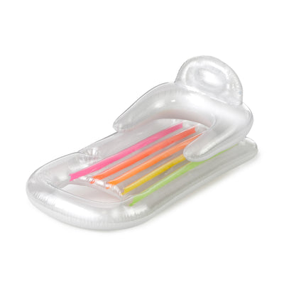 INTEX King Kool Floating Swimming Pool Lounger w/ Headrest (Open Box) (4 Pack) - VMInnovations
