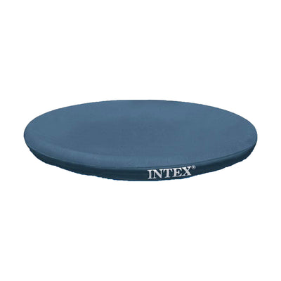 Intex 15' Easy Set Round Swimming Pool Debris Vinyl Cover Tarp (Used)