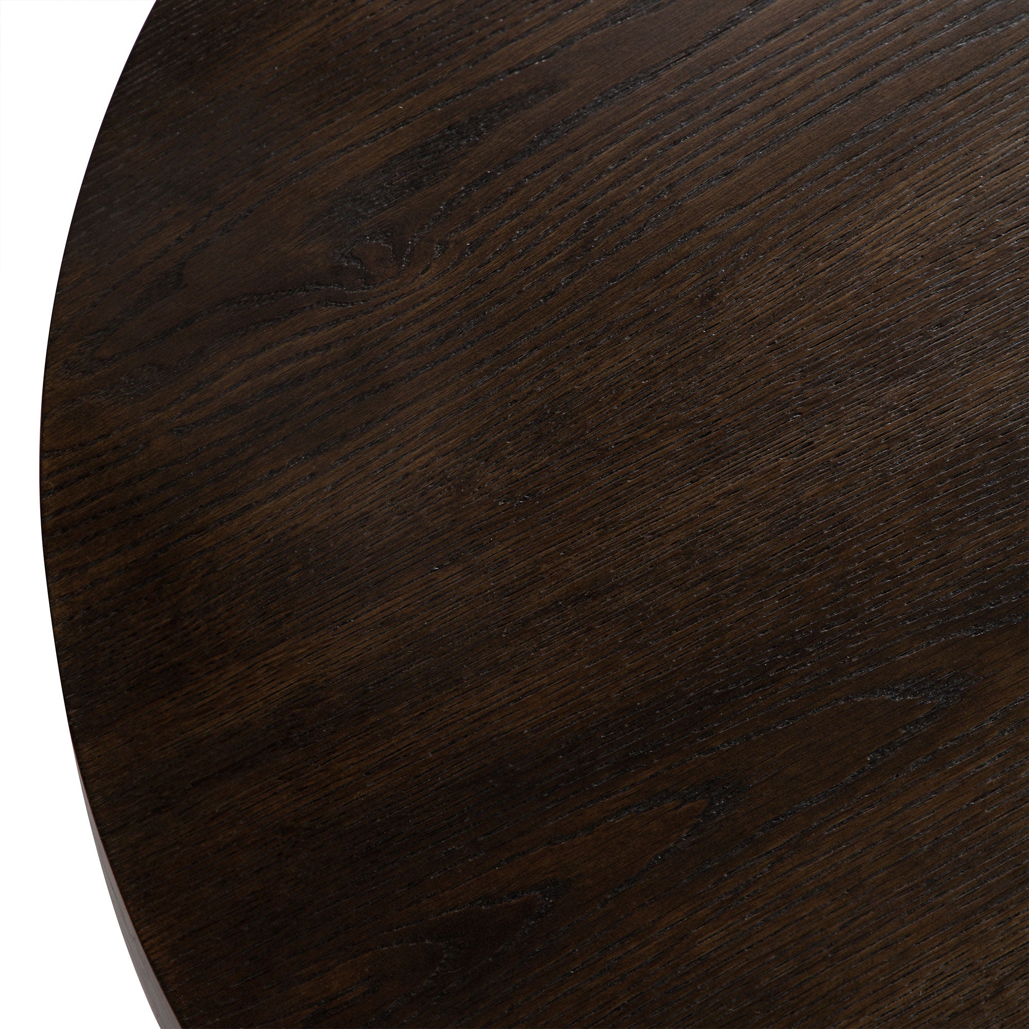 OWEN RUSTIC CIRCULAR WOODEN COFFEE TABLE IN AGED BROWN - VMInnovations