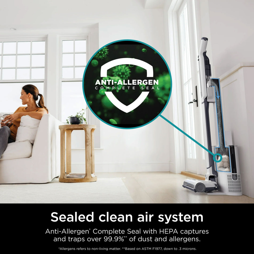 Shark Cordless Vacuum, Stick Vac Cleaning Machine & HEPA Self Empty Base (Used) - VMInnovations