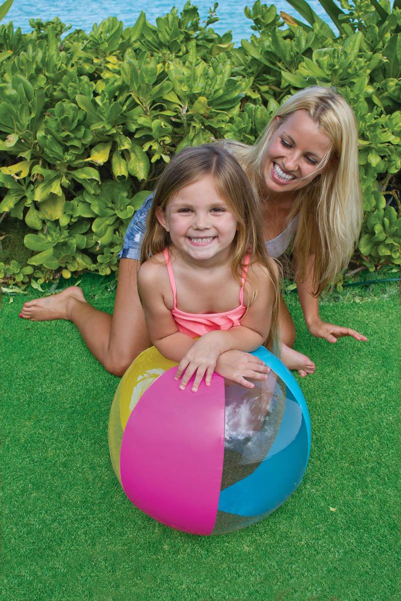 INTEX 24" Inflatable Paradise Panel Colorful Beach Ball | 59032EP