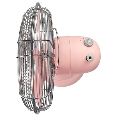 Good Housekeeping All-Metal Oscillating Retro Desk Table Fan, 12 Inch(Open Box) - VMInnovations
