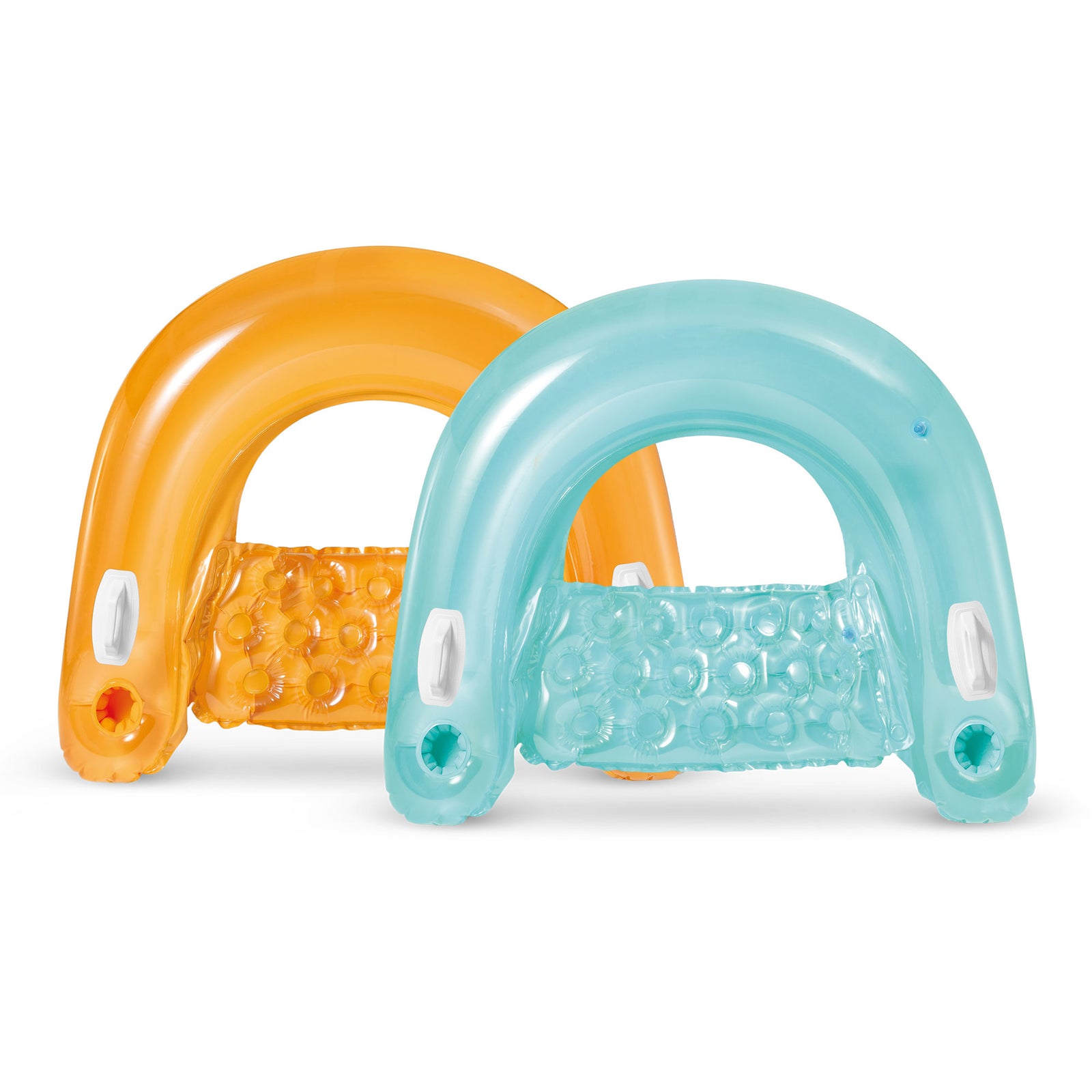 INTEX Sit'n Float Classic Inflatable Floating Raft Pool Tube (Open Box) (3 Pack) - VMInnovations