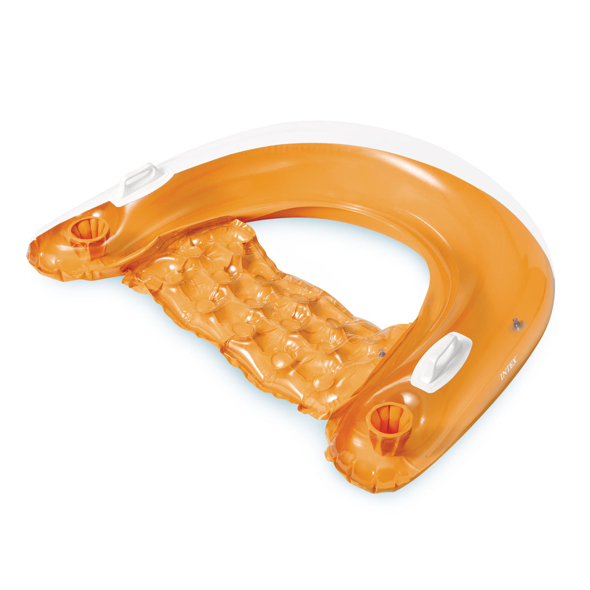 Intex 58859EP Sit N Float U-Seat Inflatable Swimming Pool Float Raft Lounger (Refurbished)