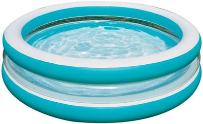 INTEX Swim Center See-Through Clear Inflatable Swimming Pool | 57489EP