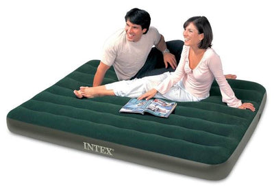 Intex Queen Prestige Air Bed Outdoor Camping Inflatable Mattress (Open Box)