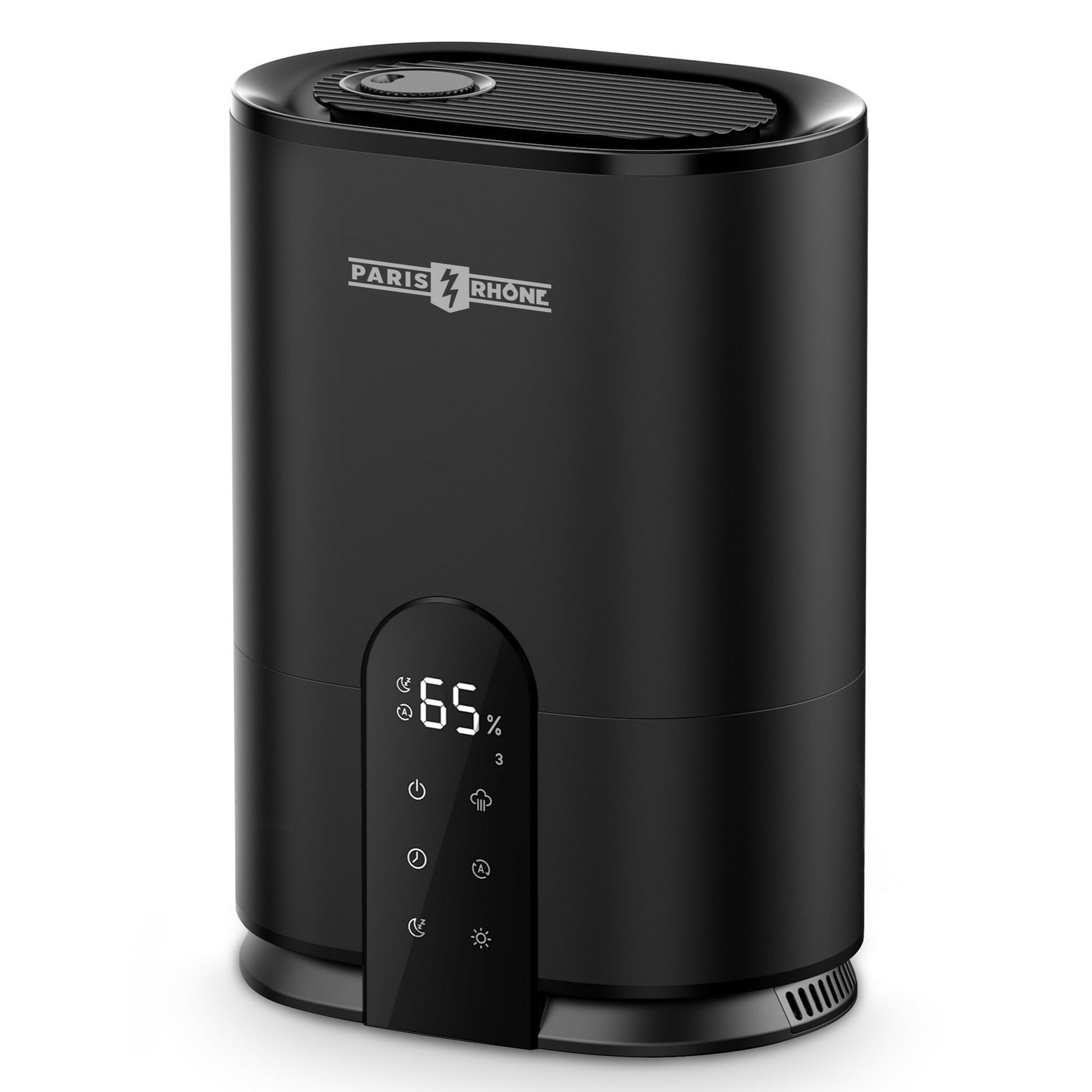 PARIS RHÔNE Cool Mist Ultrasonic Humidifier, 4L w/Humidstat, Black (Open Box) - VMInnovations