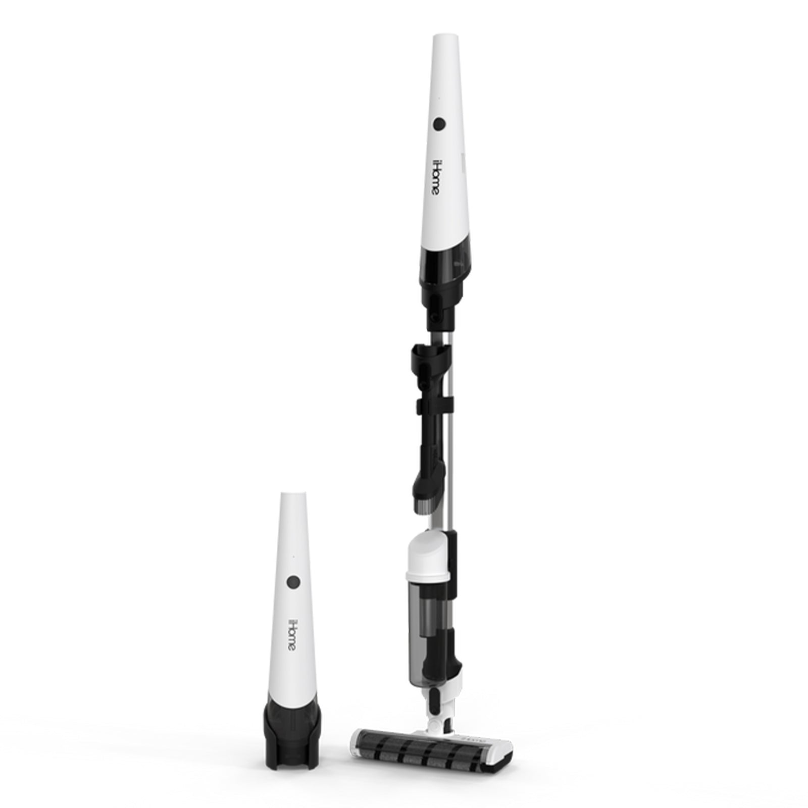 iHome SV5 11,000pa StickVac Cordless Vacuum, Lightweight Handheld Cleaner, White - VMInnovations