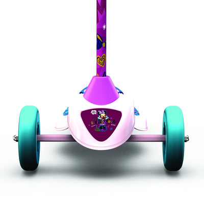 Pulse Performance Minnie Mouse Safe Start Electric Scooter with Battery, Purple - VMInnovations