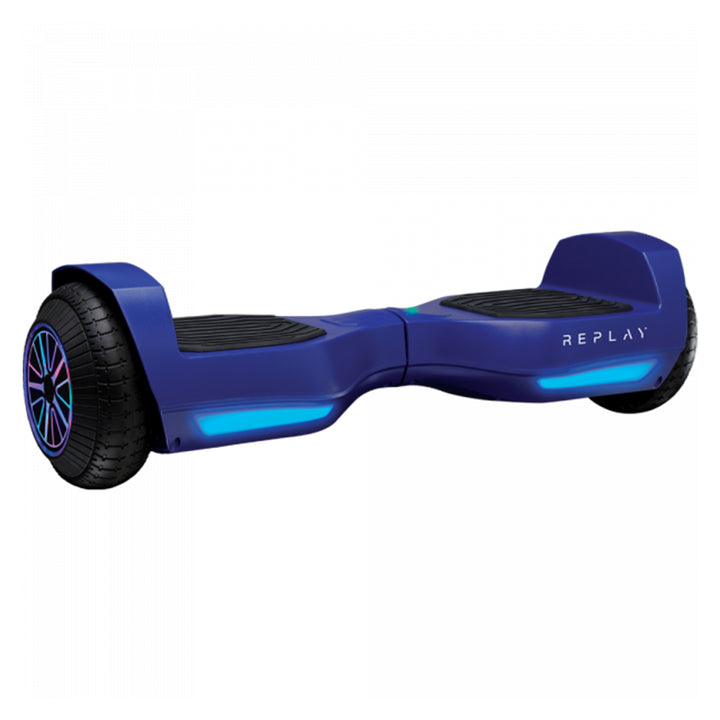 Replay Aeroglide Electric LED Hoverboard Scooter with Wireless Speaker, Blue