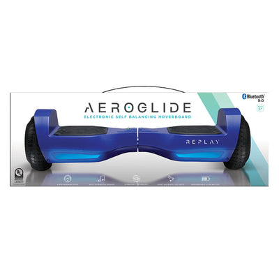 Replay Aeroglide Electric LED Hoverboard Scooter w/Wireless Speaker (Open Box) - VMInnovations