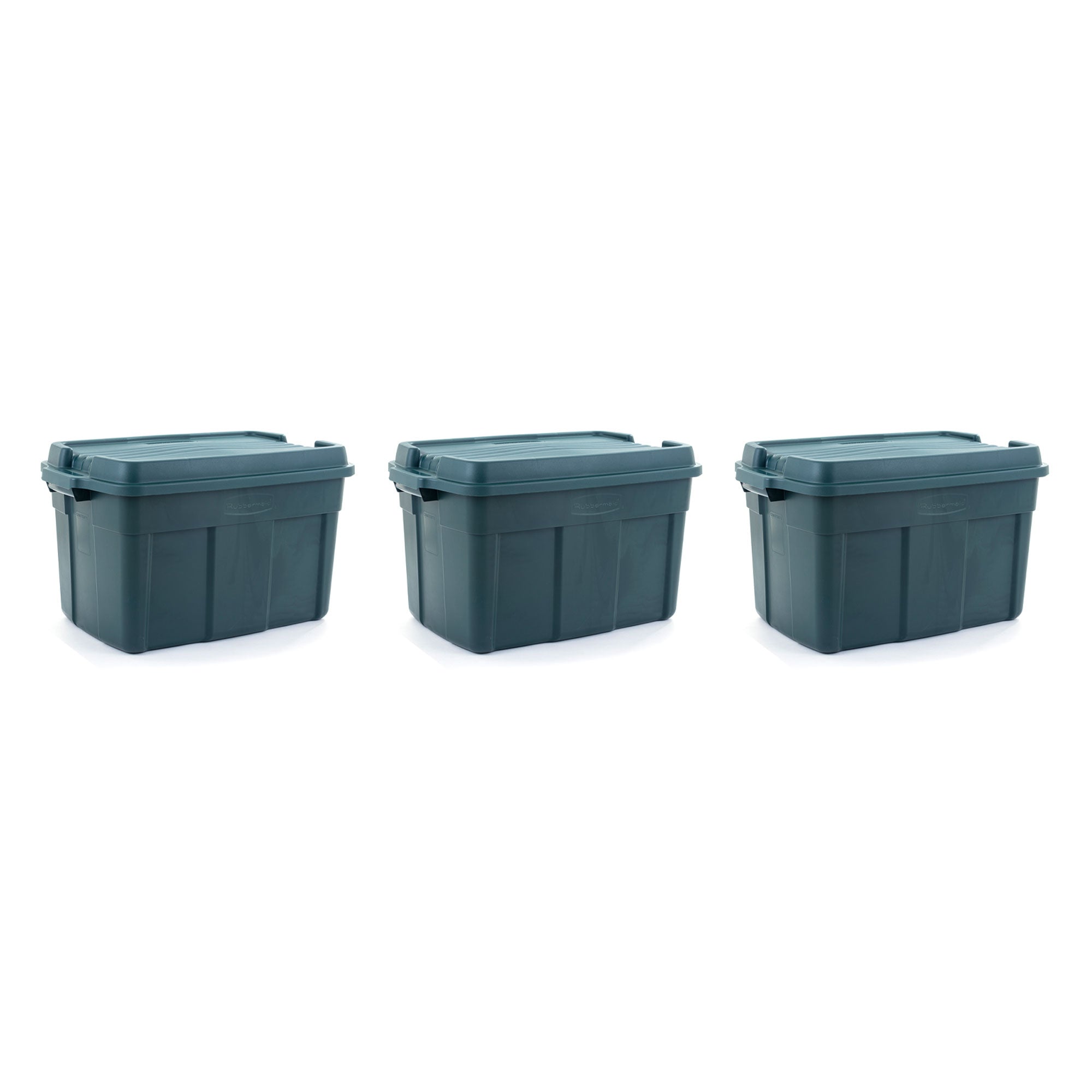 Rubbermaid 3pk High Top Storage Containers for Garage & Home Use, 37 Gal (Used) - VMInnovations
