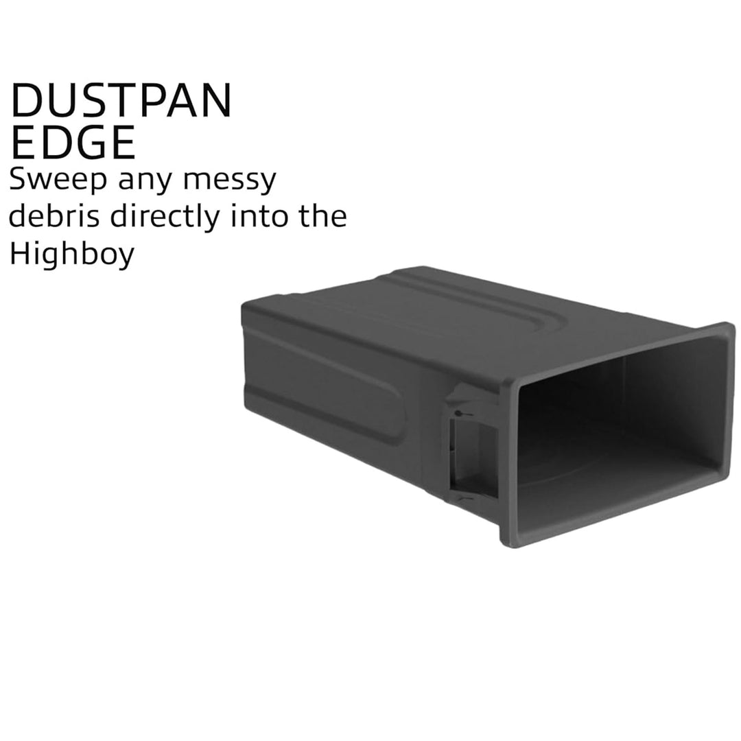 United Solutions 4pk 23 Gallon Kitchen Trash Can Garbage Bins, Black (Open Box)