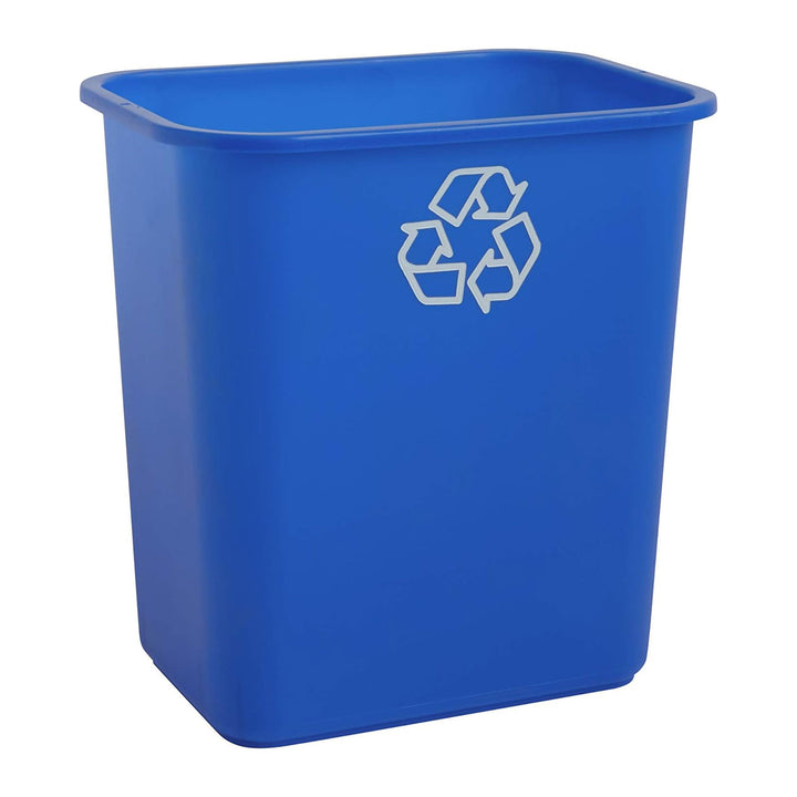 United Solutions 12pk Open Top Recycling Bin Space Saving Can, 7 Gal (Open Box)