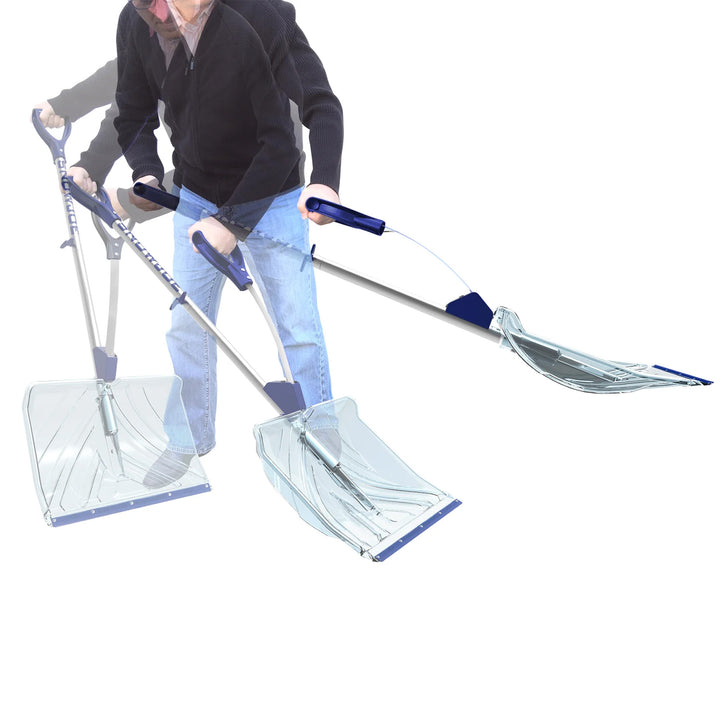 Snow Joe 4 Pack Shovelution Snow Shovel with 18" Shovel Blade and Assist Handle - VMInnovations