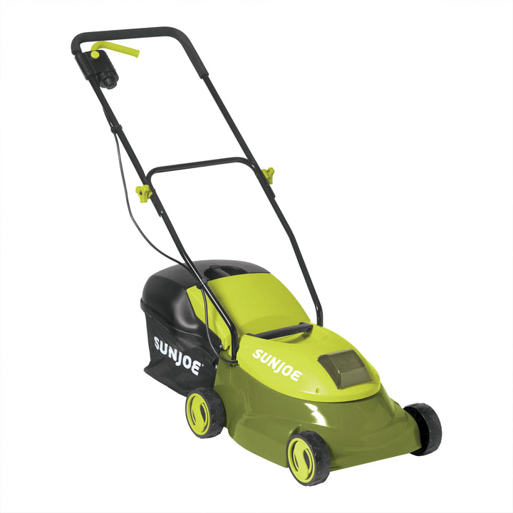 Sun Joe MJ401C-XR Cordless Lawn Mower, 28V, 14 Inch, 10.6 Gal Grass Catcher