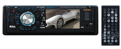 BOSS BV7325B 3.2" LCD DVD/CD/USB SD Bluetooth Receiver + 2) 5x7" 450W Speakers