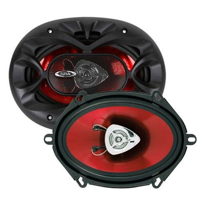 BOSS BV7325B 3.2" LCD DVD/CD/USB SD Bluetooth Receiver + 2) 5x7" 450W Speakers