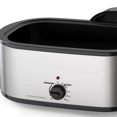Complete Cuisine Electric Countertop Roaster Oven with Self Basting Lid, 22 Qt - VMInnovations