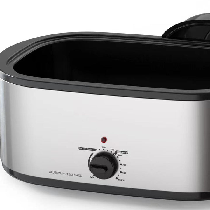 Complete Cuisine Electric Countertop Roaster Oven with Self Basting Lid, 22 Qt