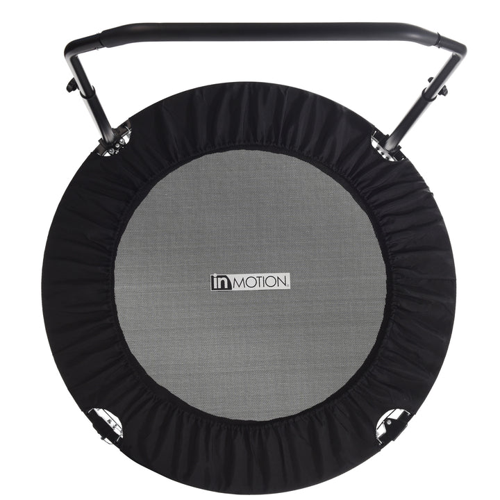 Stamina inMotion 40" Round Fitness Trampoline w/ Adjustable Handlebars(Open Box)