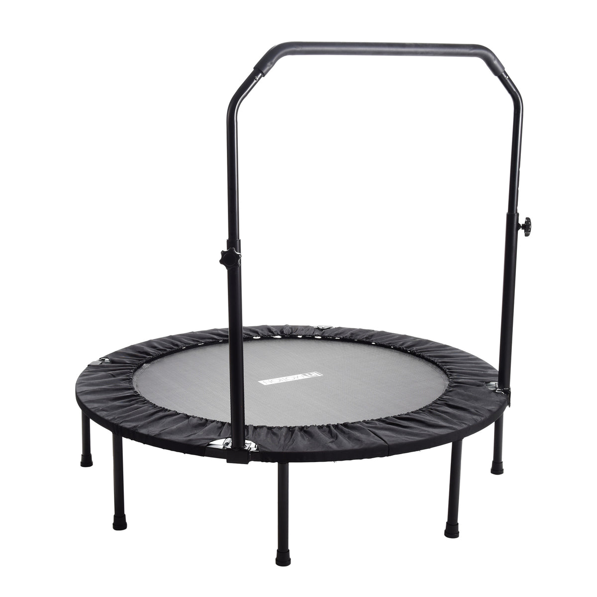 Stamina inMotion 48" Round Trampoline with Adjustable Handlebar, Black(Open Box)