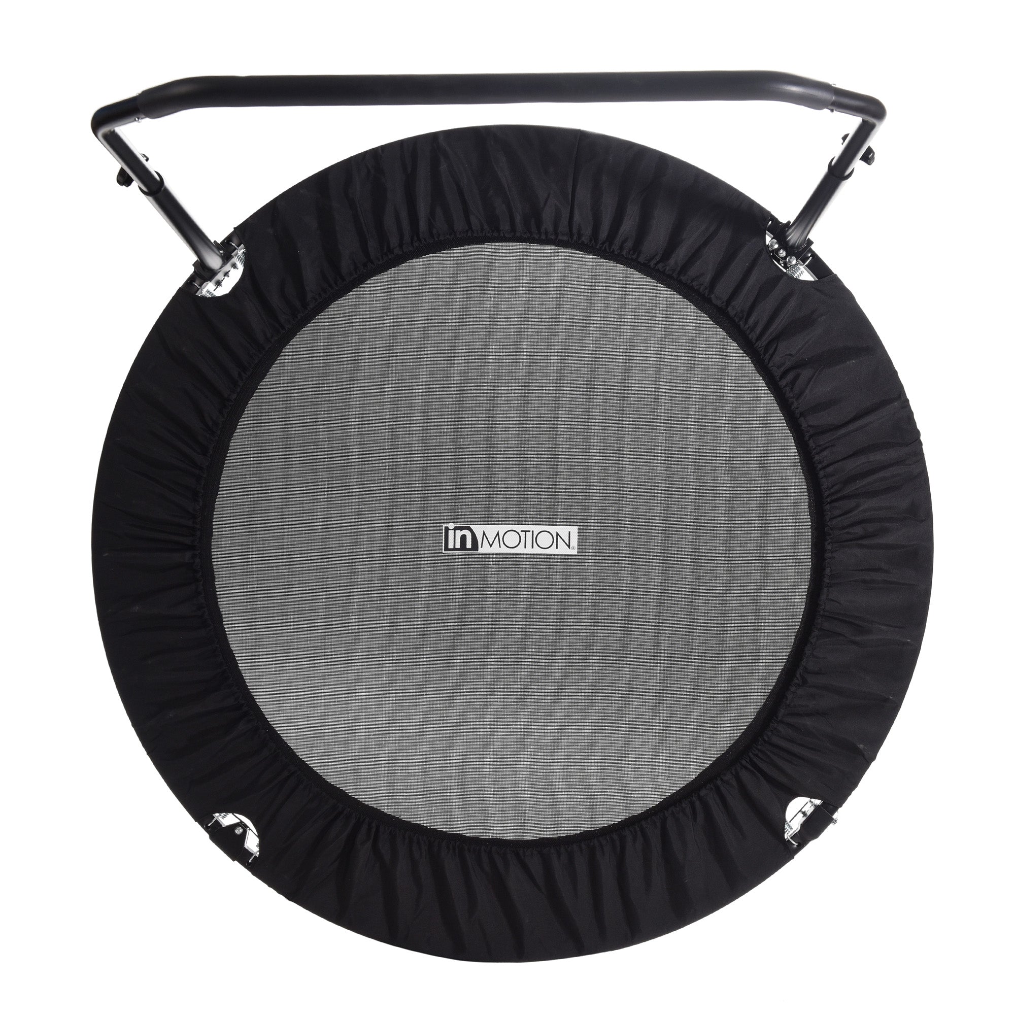 Stamina inMotion 48" Round Trampoline with Adjustable Handlebar, Black(Open Box)