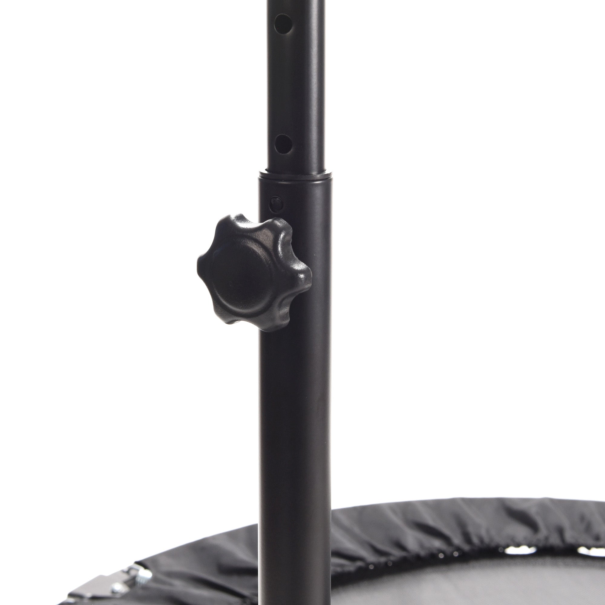 Stamina inMotion 48" Round Trampoline with Adjustable Handlebar, Black(Open Box) - VMInnovations