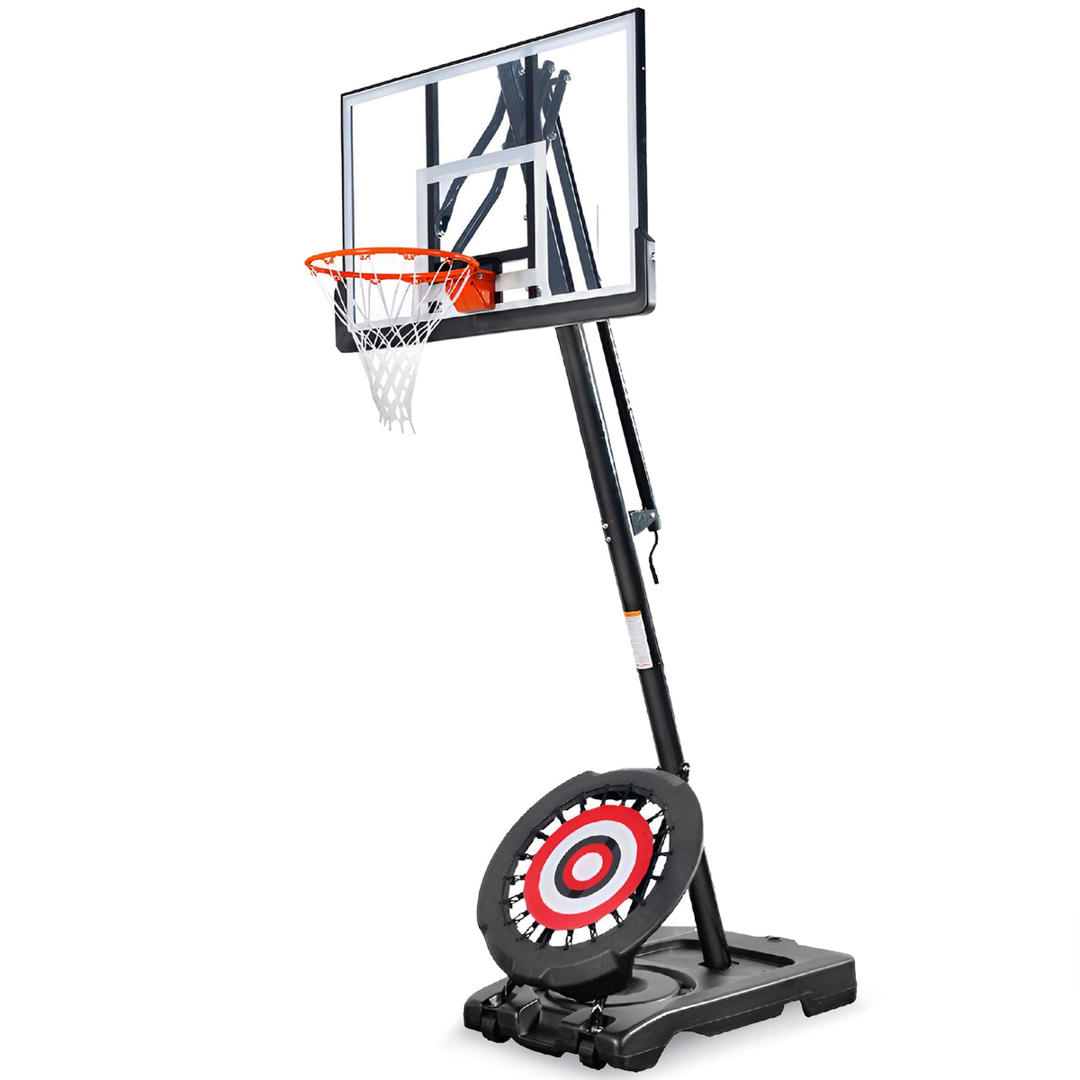 IE Sports Basketball Hoop, Adjustable, 44" Backboard & Rebounder (For Parts)