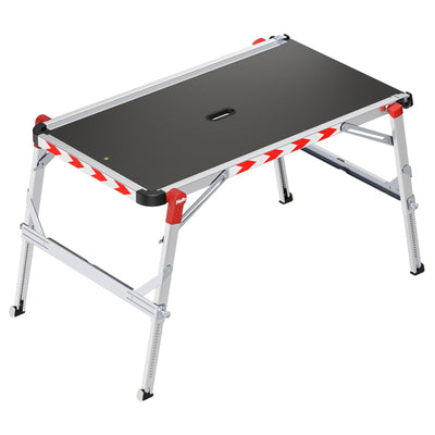 Hailo Adjustable Work Platform TP2 Plus for Ladders & Stairs, Foldable (Used) - VMInnovations
