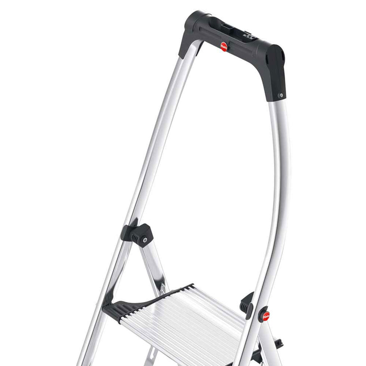 Hailo Folding Step Stool, 2 Step Ladder w/Tray for Home & Kitchen, K100 (Used)