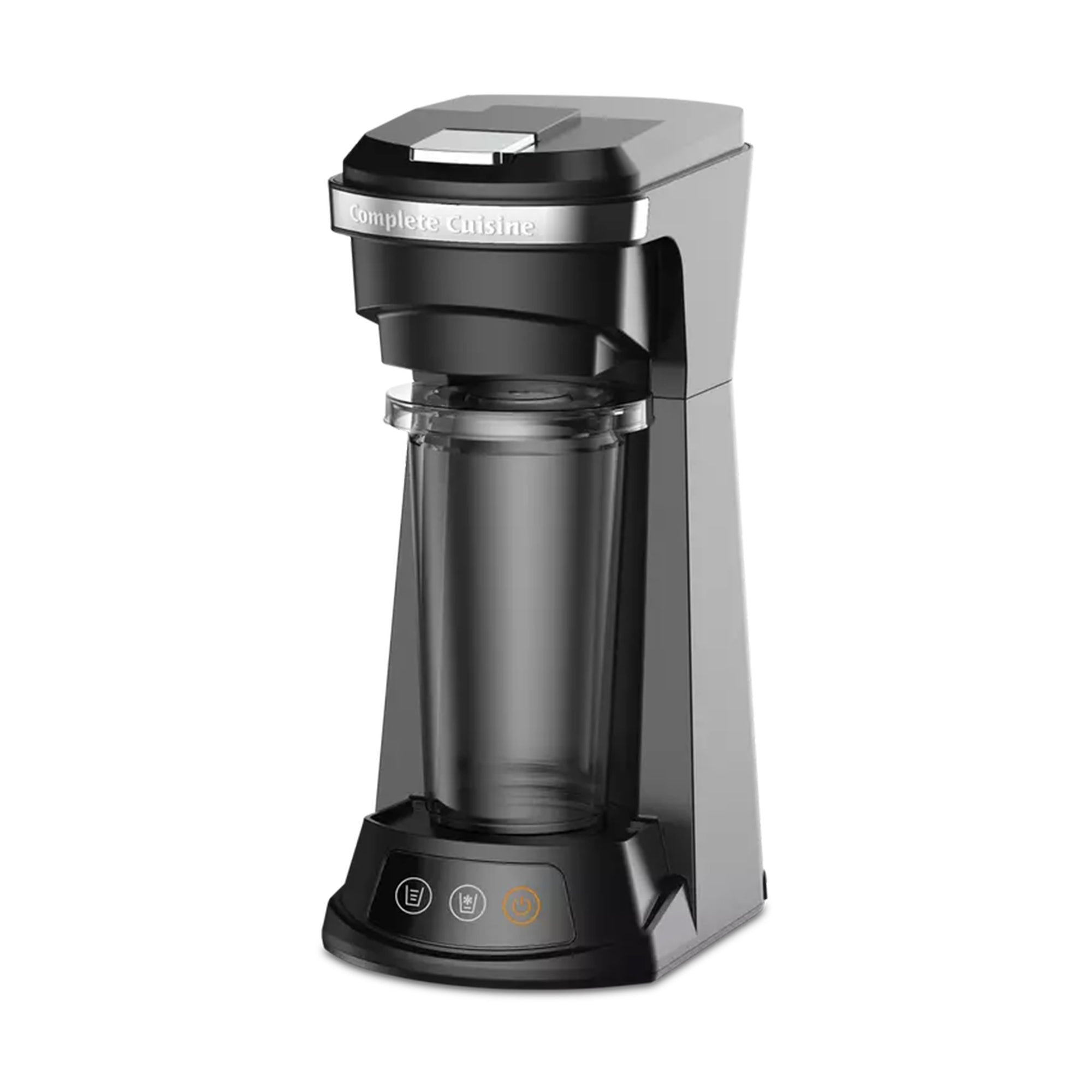 Complete Cuisine 4-in-1 Single Serve Coffee Maker, Hot and Iced Brewer, Black - VMInnovations
