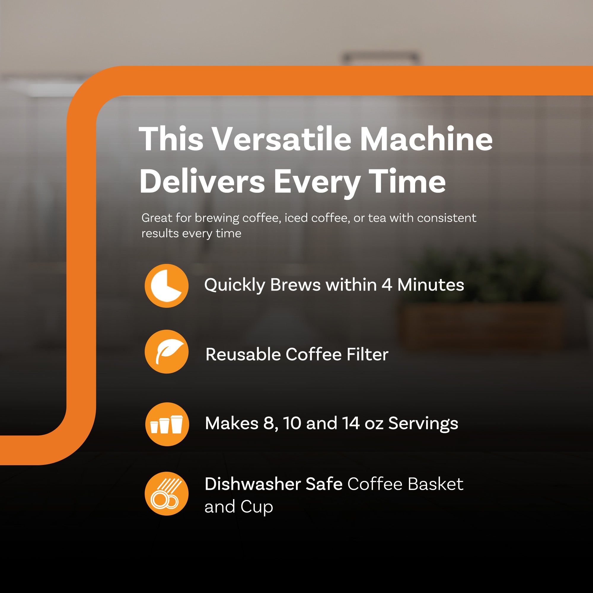 Complete Cuisine Single Coffee Maker Brewer, Stainless Steel Travel Cup, Black - VMInnovations