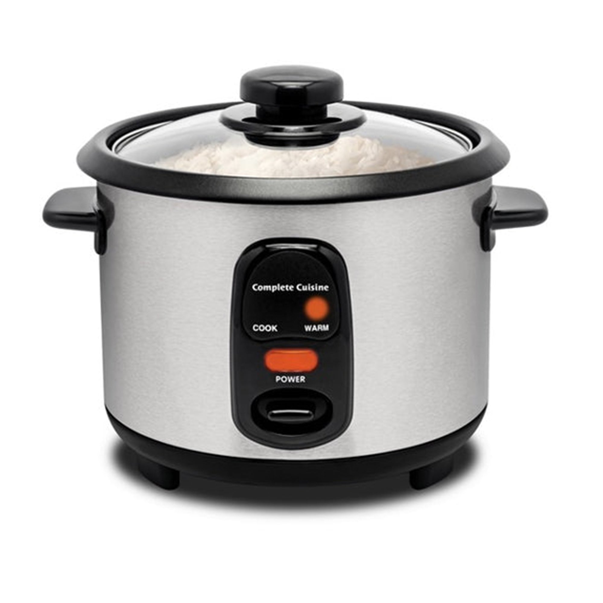 Complete Cuisine Rice Cooker Multi-Function Steamer Pot, 10-Cup (Open Box)