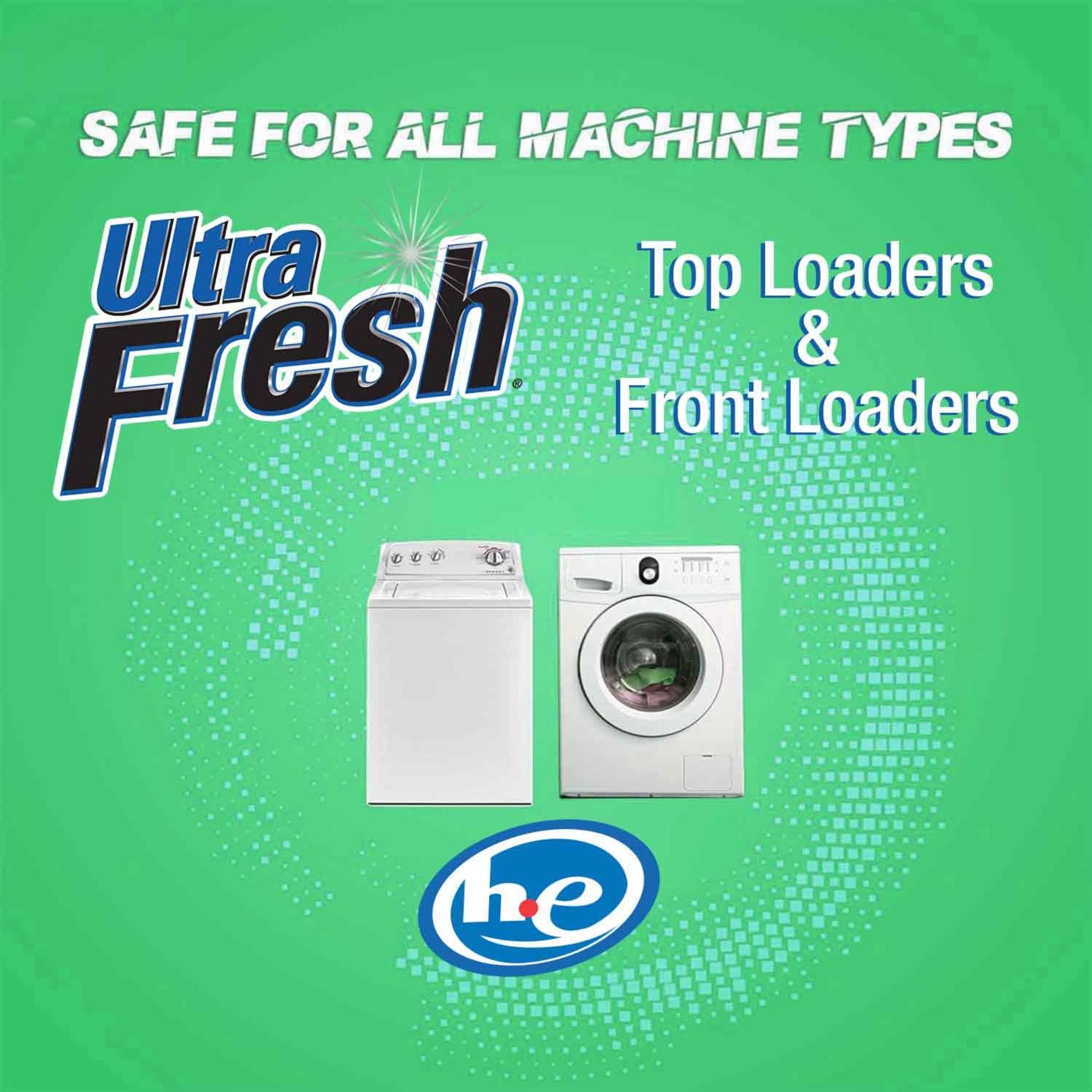 Ultra Fresh 3X Platinum Liquid Laundry Detergent with Fabric Softener, Green - VMInnovations