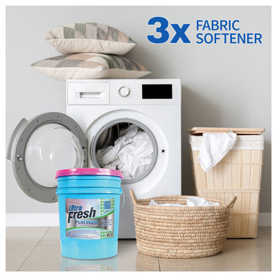 Ultra Fresh Platinum Fabric Softener and 2 Pack 6X Laundry Detergent Sheets